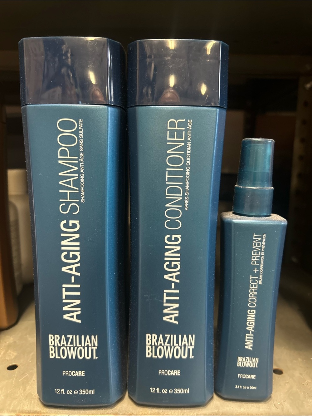 Brazilian Blowout Anti-Aging Shampoo - Blue